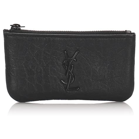 porte monnaie femme ysl|ysl card holder.